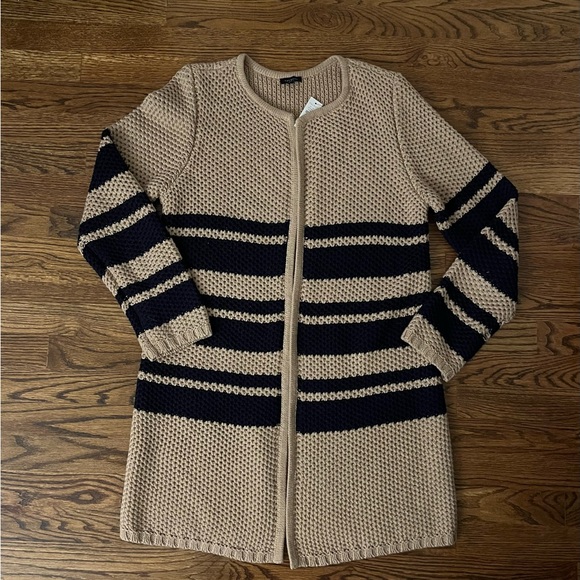 Talbots Chunky Knit Open Cardigan - Picture 3 of 6